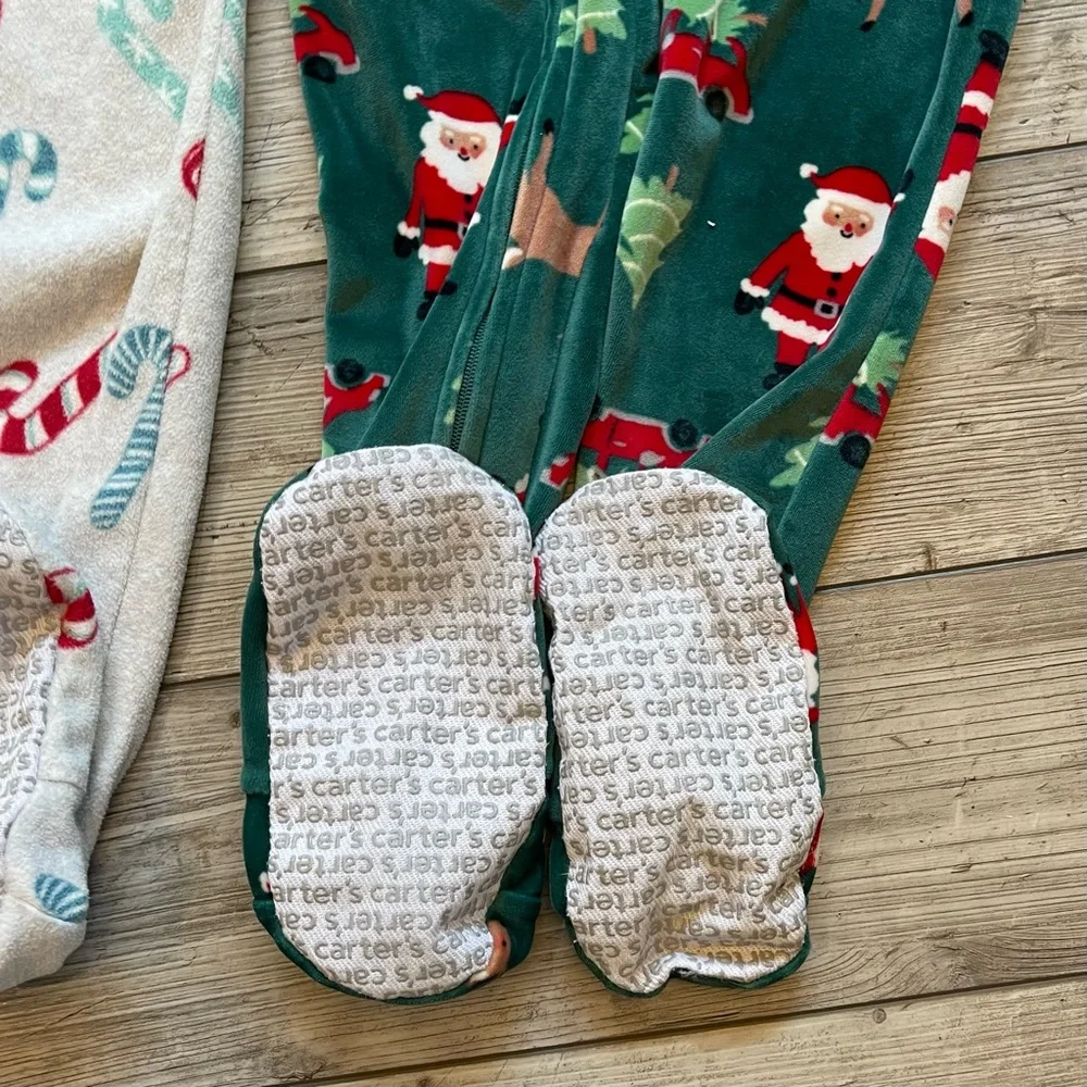 Carter's | Holiday Footie Pajamas | Size: 5T | Bundle: Set of 3